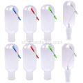 Libotlolo tsa Maeto tse Refillable Hand Sanitizer Bottles with Hook